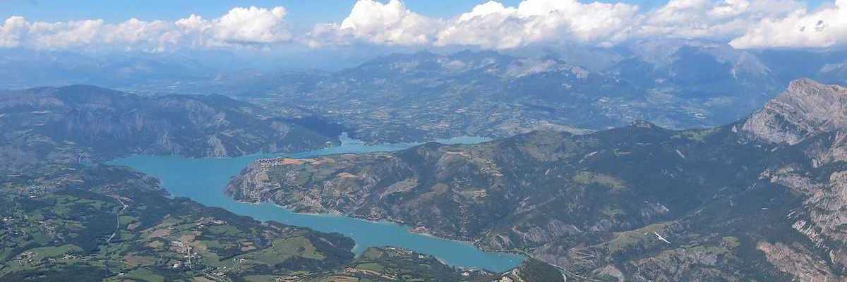 Flugwegposition um 12:53:00: Aufgenommen in der Nähe von Département Alpes-de-Haute-Provence, Frankreich in 2567 Meter